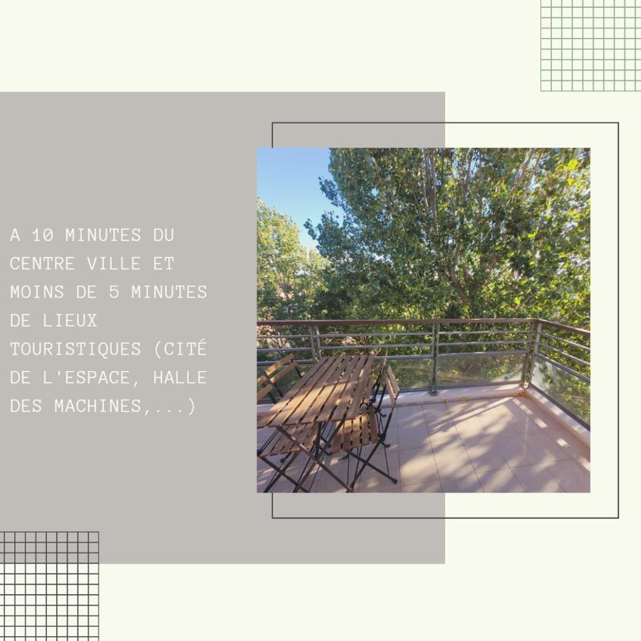 Bel Appartement Contemporain Proche Des Commodites Toulouse Dış mekan fotoğraf